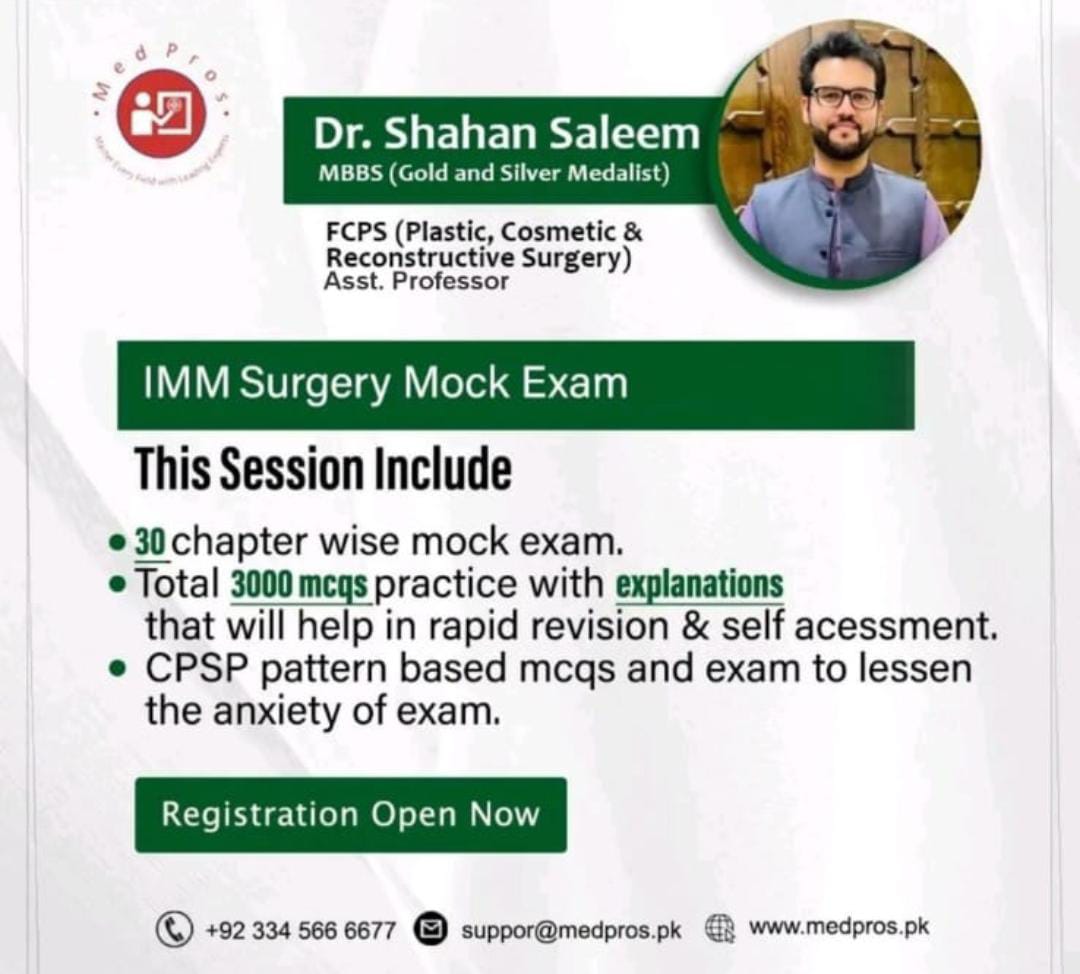 IMM Surgery Mock Exam
