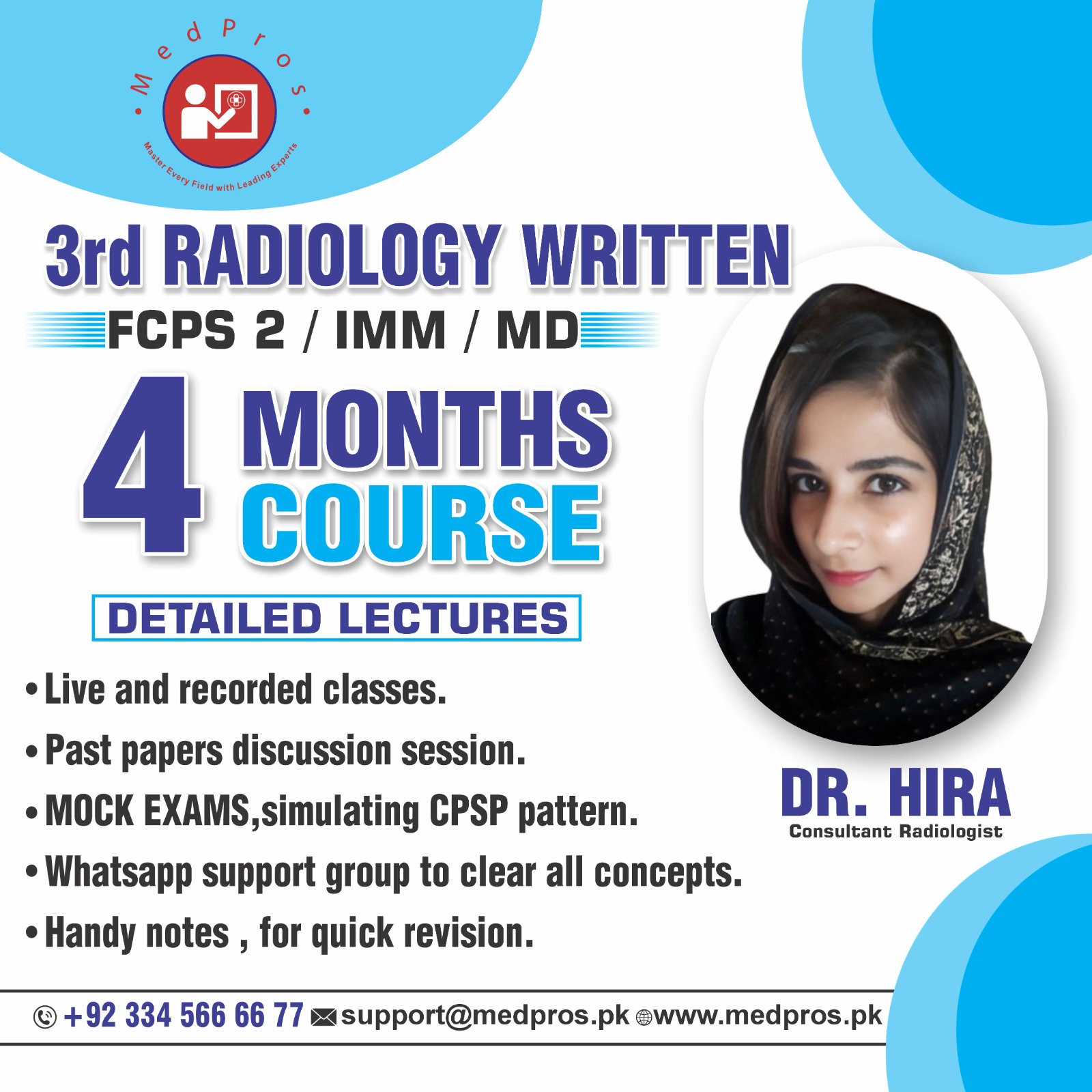 Comprehensive Radiology Written Course for FCPS 2/IMM/MD